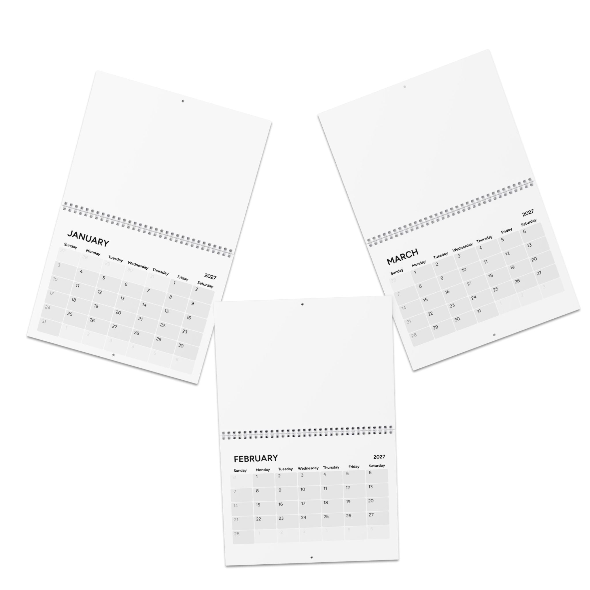 2027 Memorial Wall Calendar – "Those we love never truly leave us"