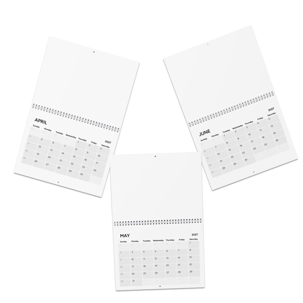 2027 Memorial Wall Calendar – "Those we love never truly leave us"