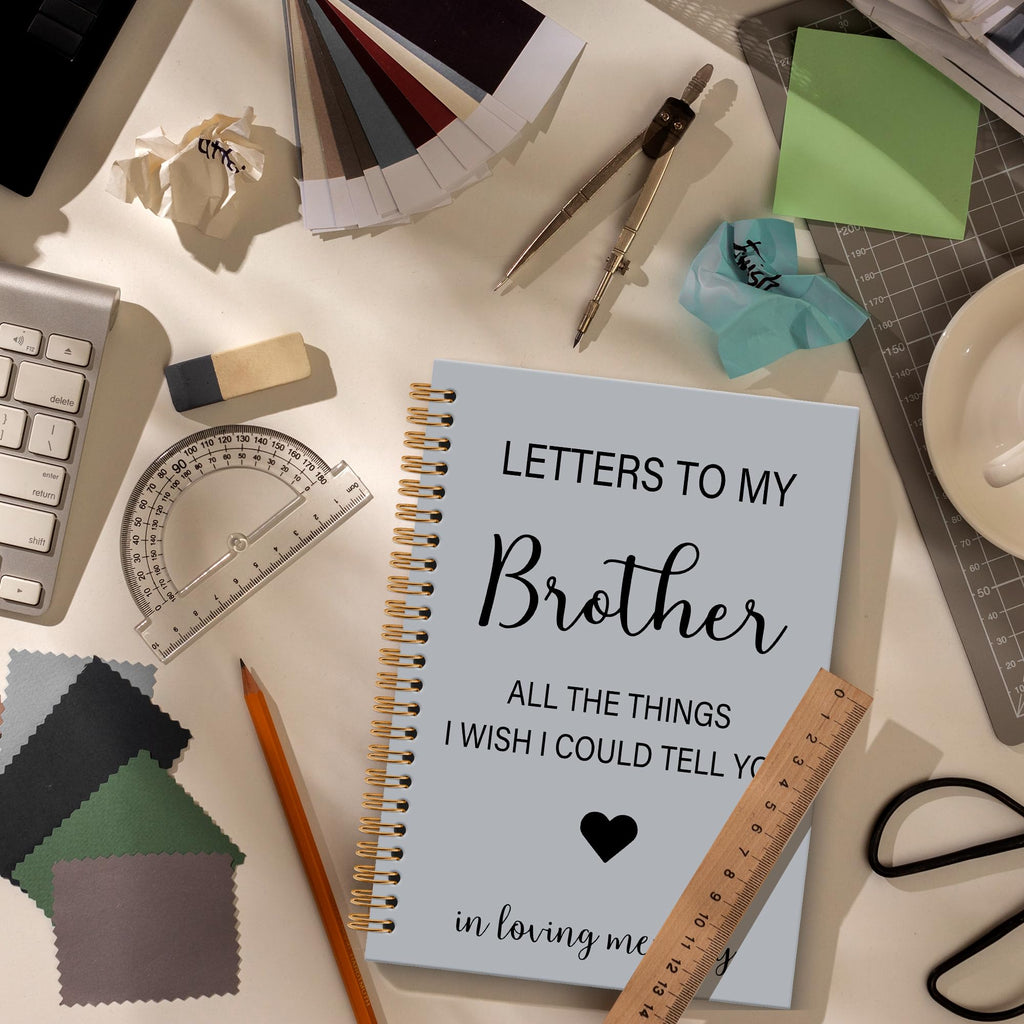 Memorial Gifts for Loss of Dad Grief Notebook Journal, Letters to My Dad in Heaven Journal, Sympathy Notebooks Gifts for Loss of Dad Father, In Loving Memory Sympathy Gifts, 6x8.2In