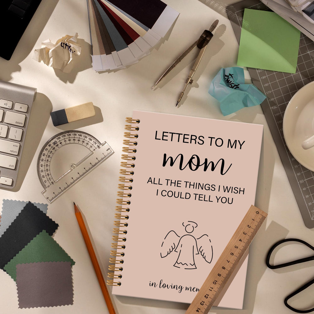 Memorial Gifts for Loss of Dad Grief Notebook Journal, Letters to My Dad in Heaven Journal, Sympathy Notebooks Gifts for Loss of Dad Father, In Loving Memory Sympathy Gifts, 6x8.2In