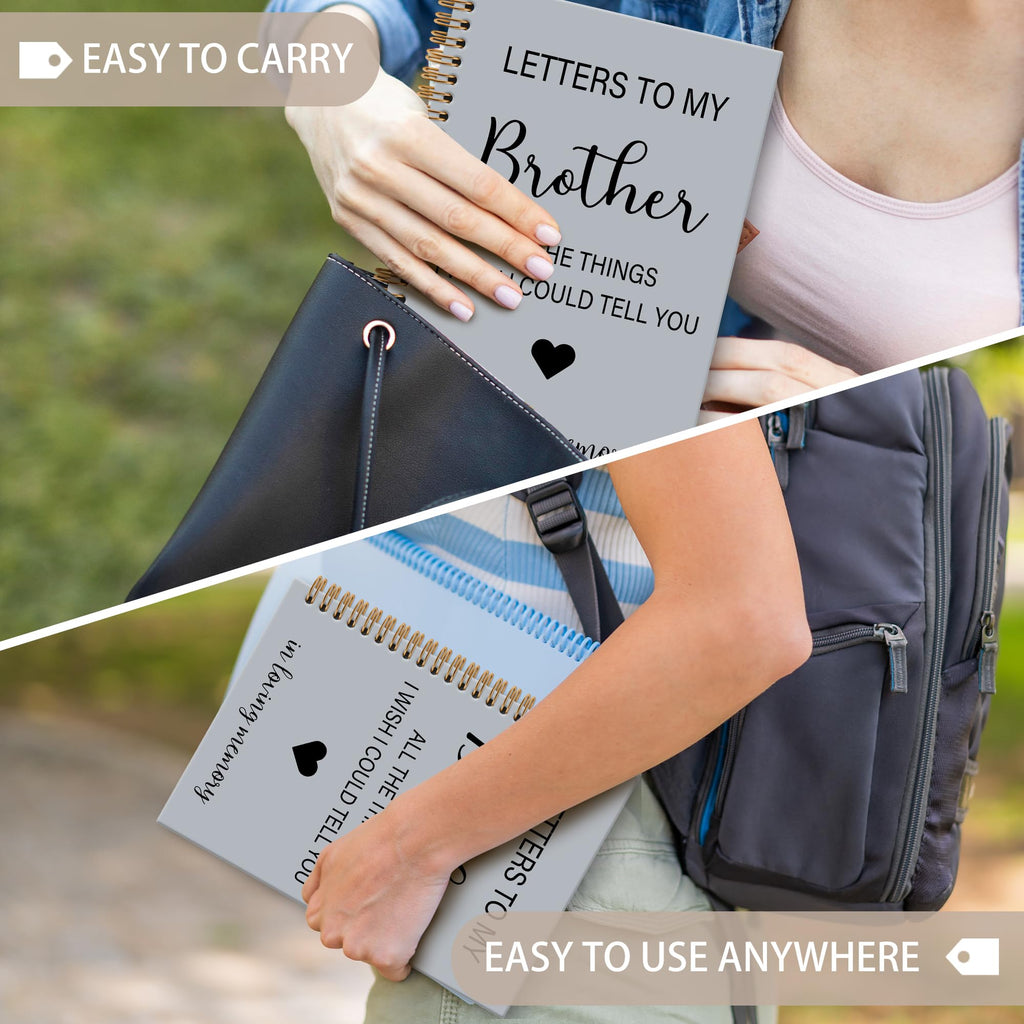 Memorial Gifts for Loss of Dad Grief Notebook Journal, Letters to My Dad in Heaven Journal, Sympathy Notebooks Gifts for Loss of Dad Father, In Loving Memory Sympathy Gifts, 6x8.2In