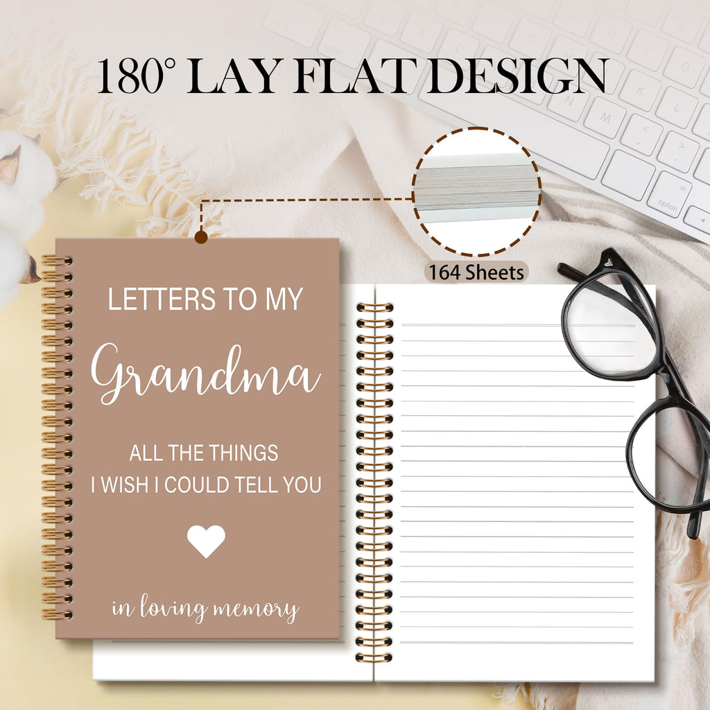 Memorial Gifts for Loss of Dad Grief Notebook Journal, Letters to My Dad in Heaven Journal, Sympathy Notebooks Gifts for Loss of Dad Father, In Loving Memory Sympathy Gifts, 6x8.2In