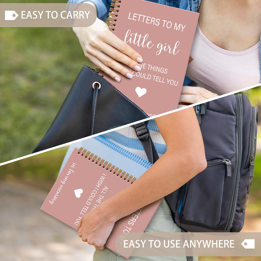 Memorial Gifts for Loss of Dad Grief Notebook Journal, Letters to My Dad in Heaven Journal, Sympathy Notebooks Gifts for Loss of Dad Father, In Loving Memory Sympathy Gifts, 6x8.2In