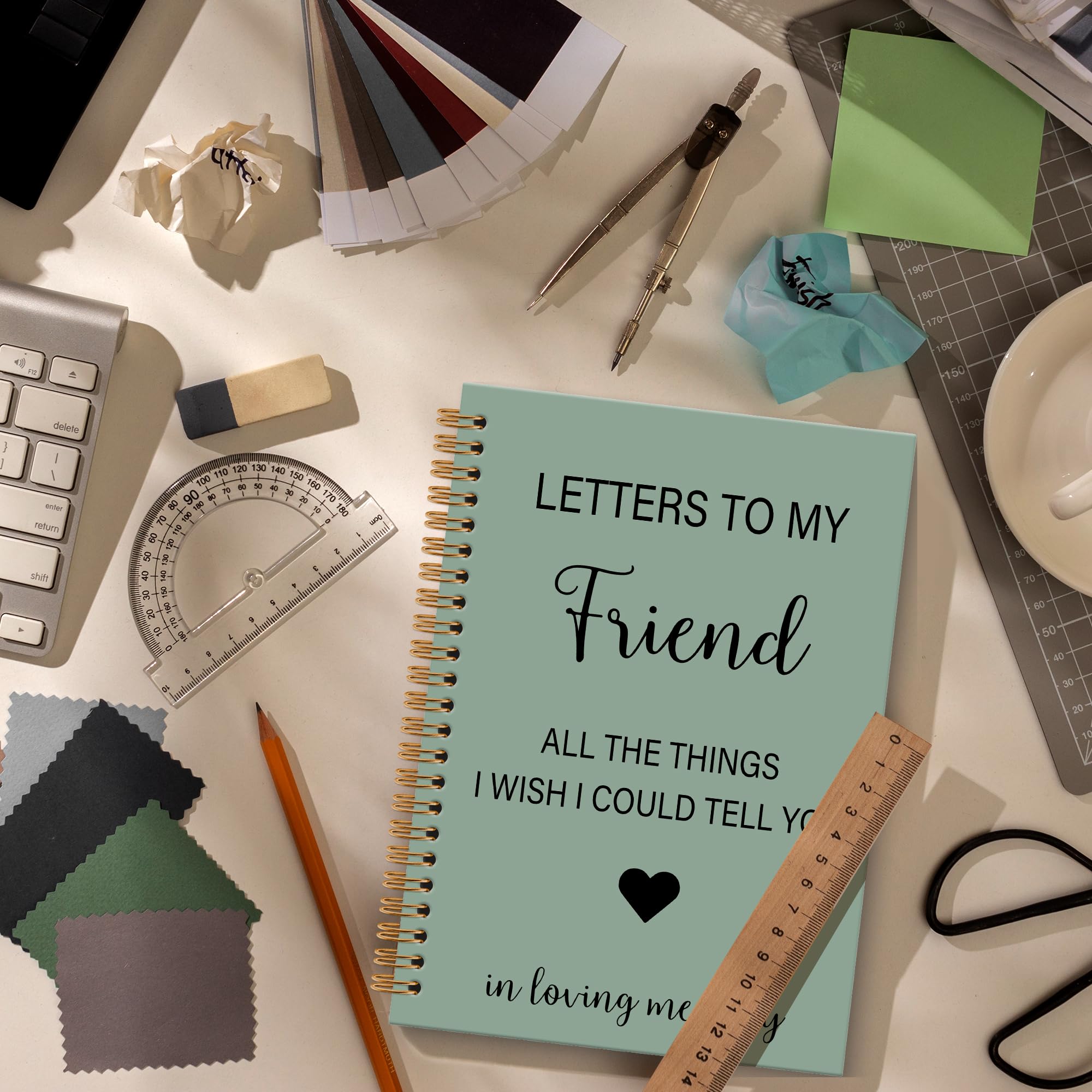 Memorial Gifts for Loss of Dad Grief Notebook Journal, Letters to My Dad in Heaven Journal, Sympathy Notebooks Gifts for Loss of Dad Father, In Loving Memory Sympathy Gifts, 6x8.2In