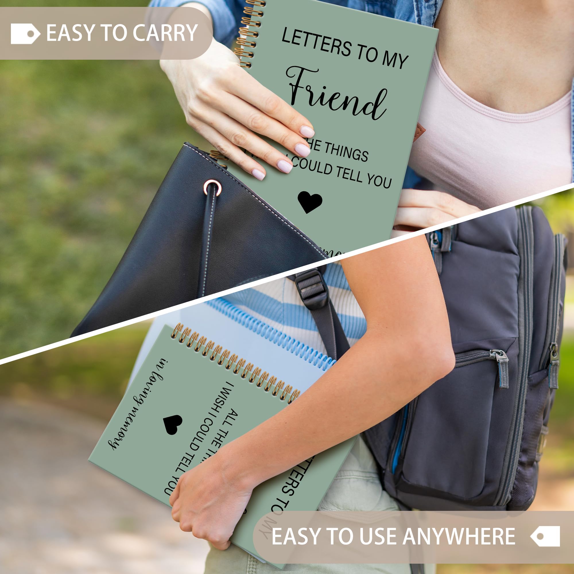 Memorial Gifts for Loss of Dad Grief Notebook Journal, Letters to My Dad in Heaven Journal, Sympathy Notebooks Gifts for Loss of Dad Father, In Loving Memory Sympathy Gifts, 6x8.2In