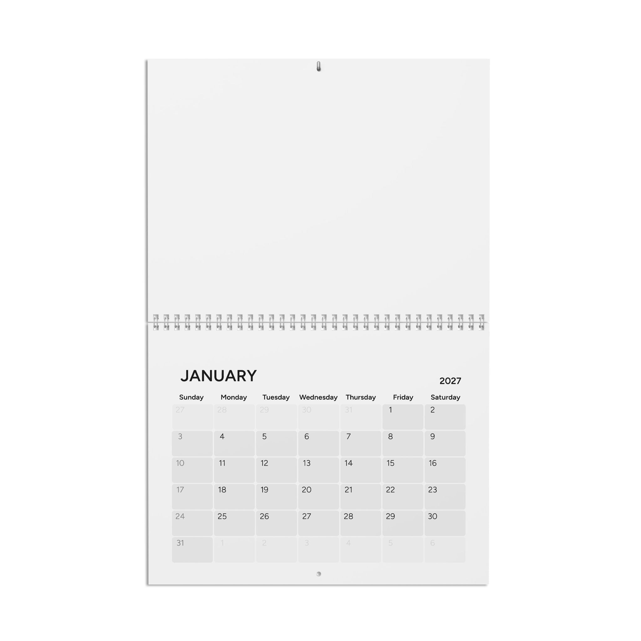 2027 Memorial Wall Calendar – "Those we love never truly leave us"