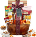 Broadway Basketeers Sympathy Basket – Condolence & Shiva Gift with Gourmet Snacks, Kosher