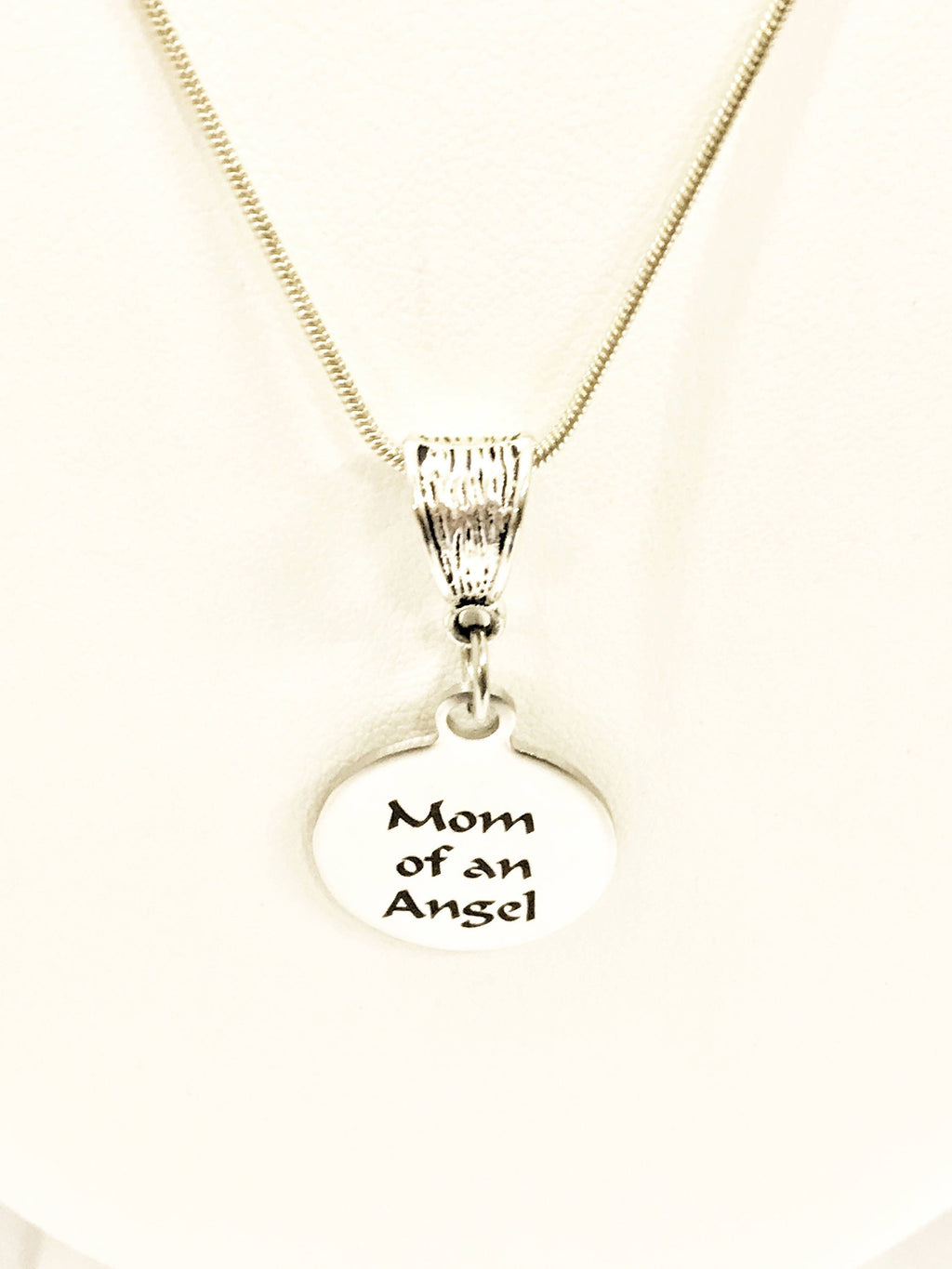 Miscarriage Memorial Necklace, Mom Of An Angel Necklace, Miscarriage Memorial Gift, Miscarriage Necklace, Child Loss Jewelry, Angel Mom Gift